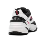 Nike M2K Tekno in a black and white and University Red - Image 3