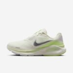 Structure 26-Style Running Shoes - Cream, Silver And Lime