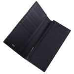 Christian Dior Saddle Long Bifold Wallet Black - Image 4