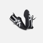 Mexico 66-Style Retro Sneakers - Black And White - Image 3
