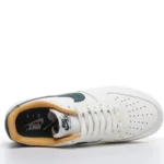 Nike Air Force 1 Low In White And Green - Image 3